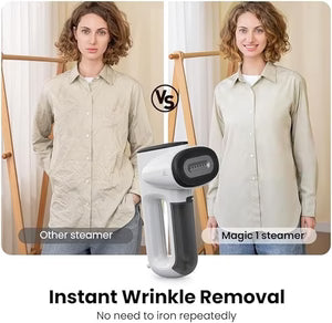 2-in-1 Aspirating Garment Steamer