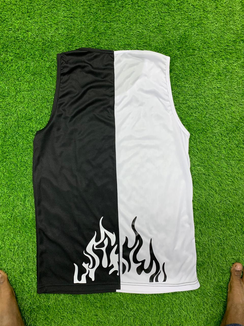 Pack of 2 Printed Top Tank Sando for Men and Boys | Stylish Panel Gym & Summer Wear L