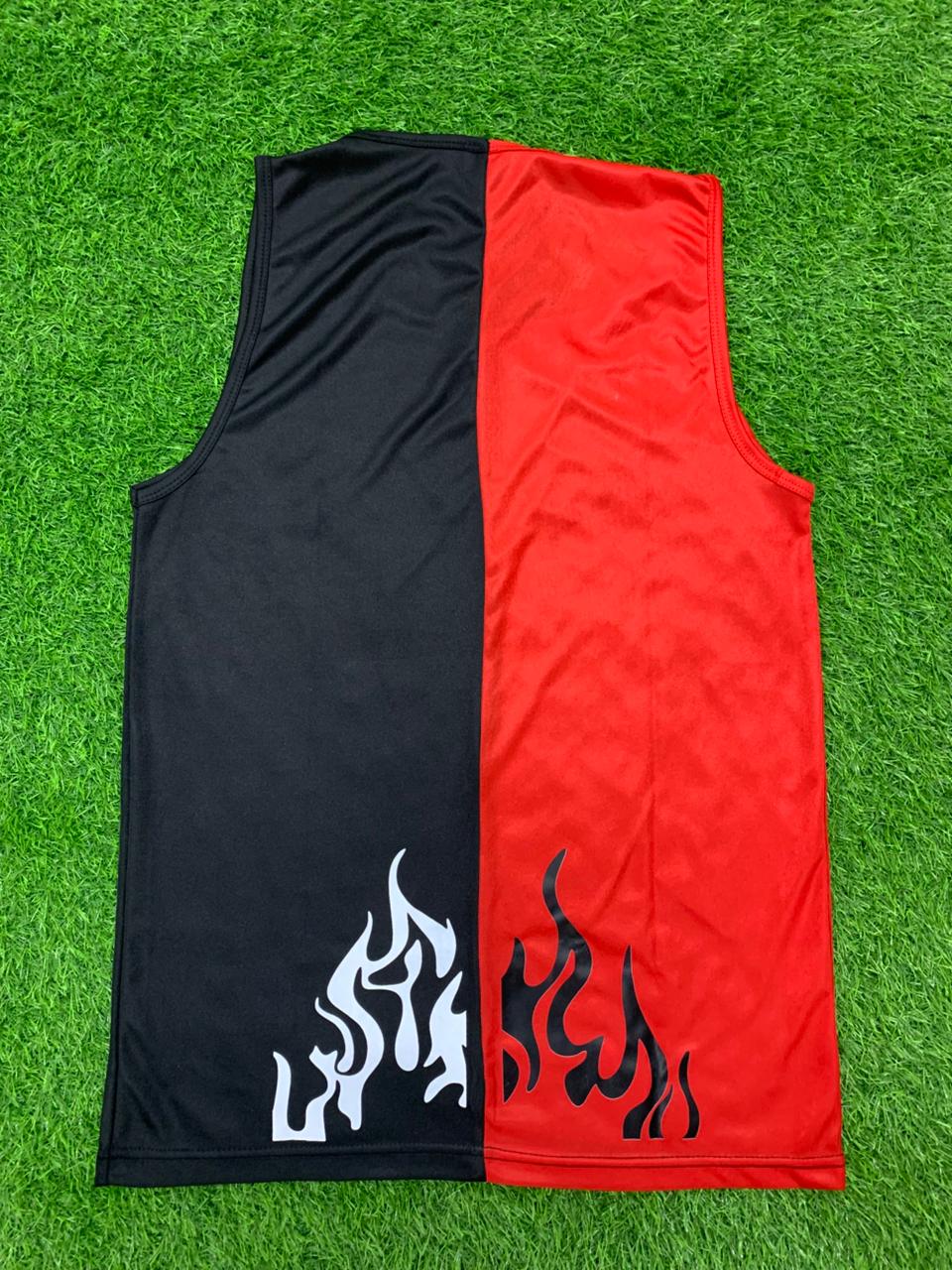 Pack of 2 Printed Top Tank Sando for Men and Boys | Stylish Panel Gym & Summer Wear L