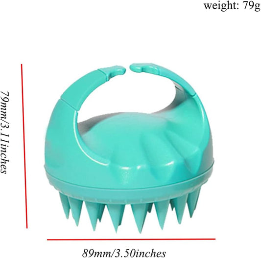 Scalp Massager – Soft Silicone Shampoo Brush for Deep Scalp Care