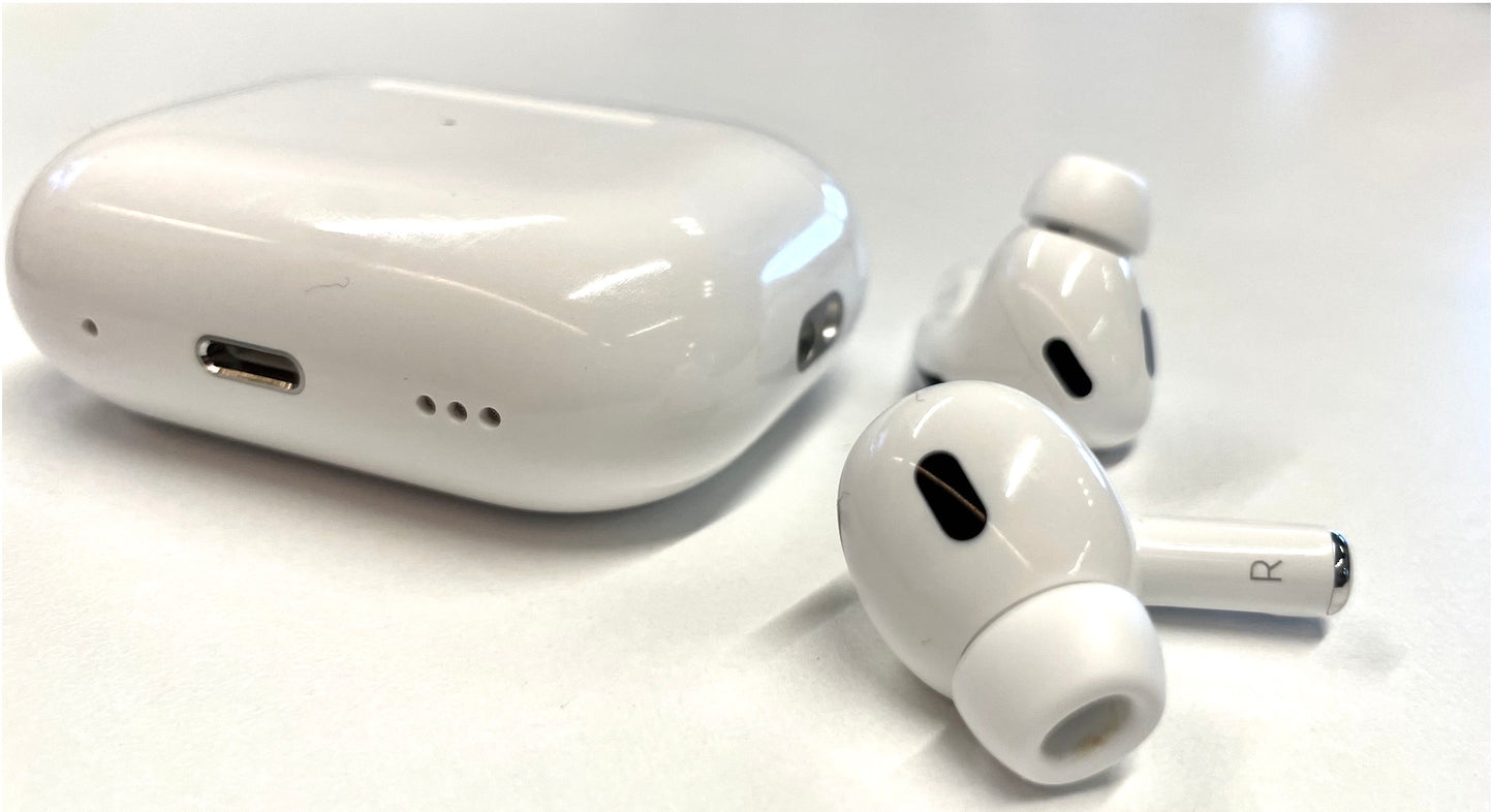 Latest AirPods Pro 2 | Bluetooth 3.1 | Wireless Earbuds with Hanging Design | Premium Sound - With Box