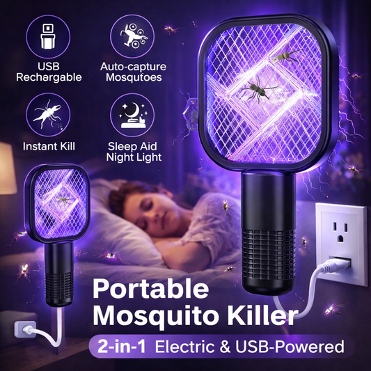 USB Rechargeable Mosquito Killer Racket