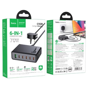 Hoco - 6-in-1 Fast Charger