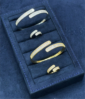 Infinity Oval Luxe Kada Set