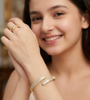 Infinity Oval Luxe Kada Set