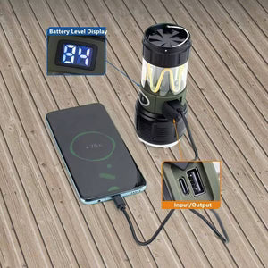 Multifunctional LED Camping Flashlight Lantern