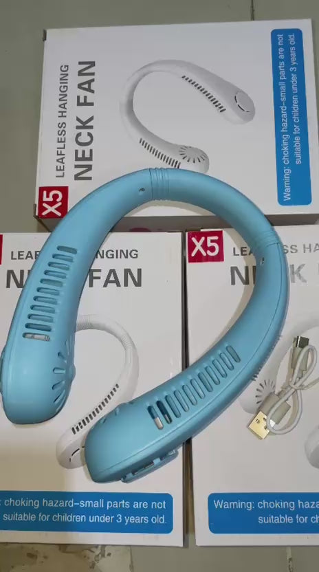 USB Rechargeable Neck Fan