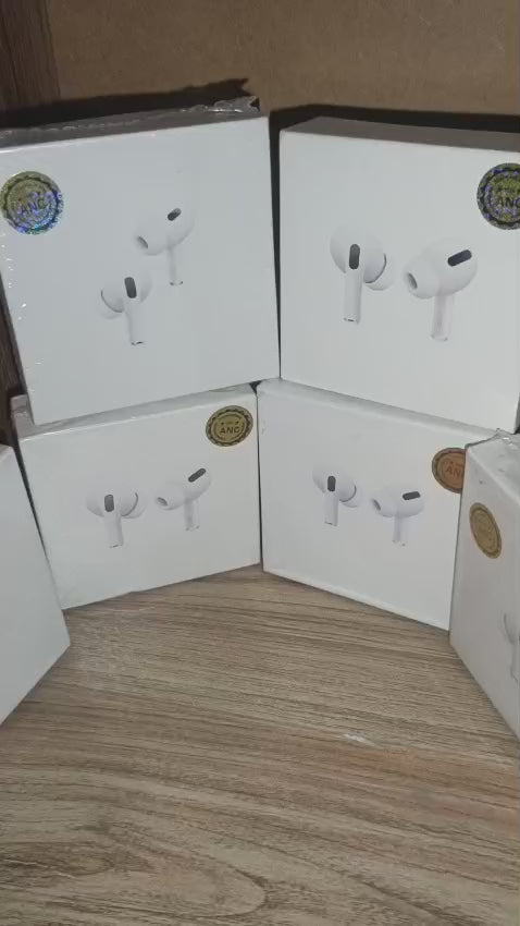 Latest AirPods Pro 2 | Bluetooth 3.1 | Wireless Earbuds with Hanging Design | Premium Sound - With Box